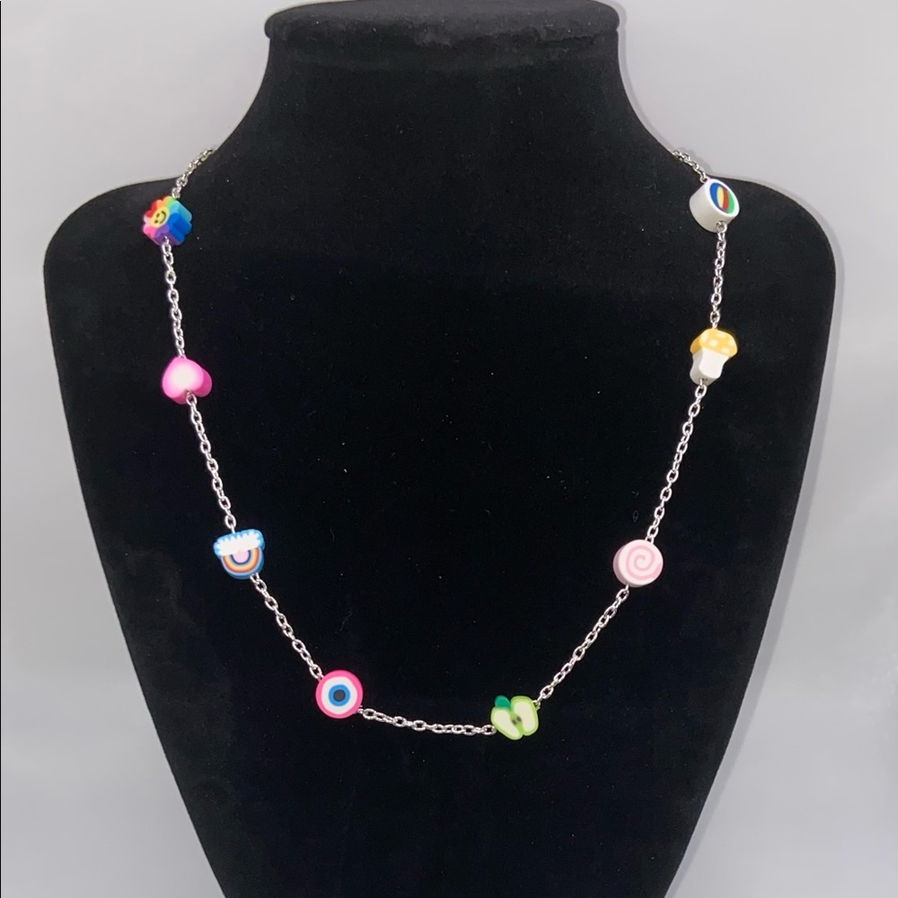 Trendy Y2K Inspired Silver Necklace